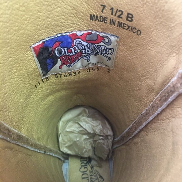 Old Gringo YL355-2 Troy 13” Cowboy Western Boots Womens 7.5 B - Picture 4 of 12